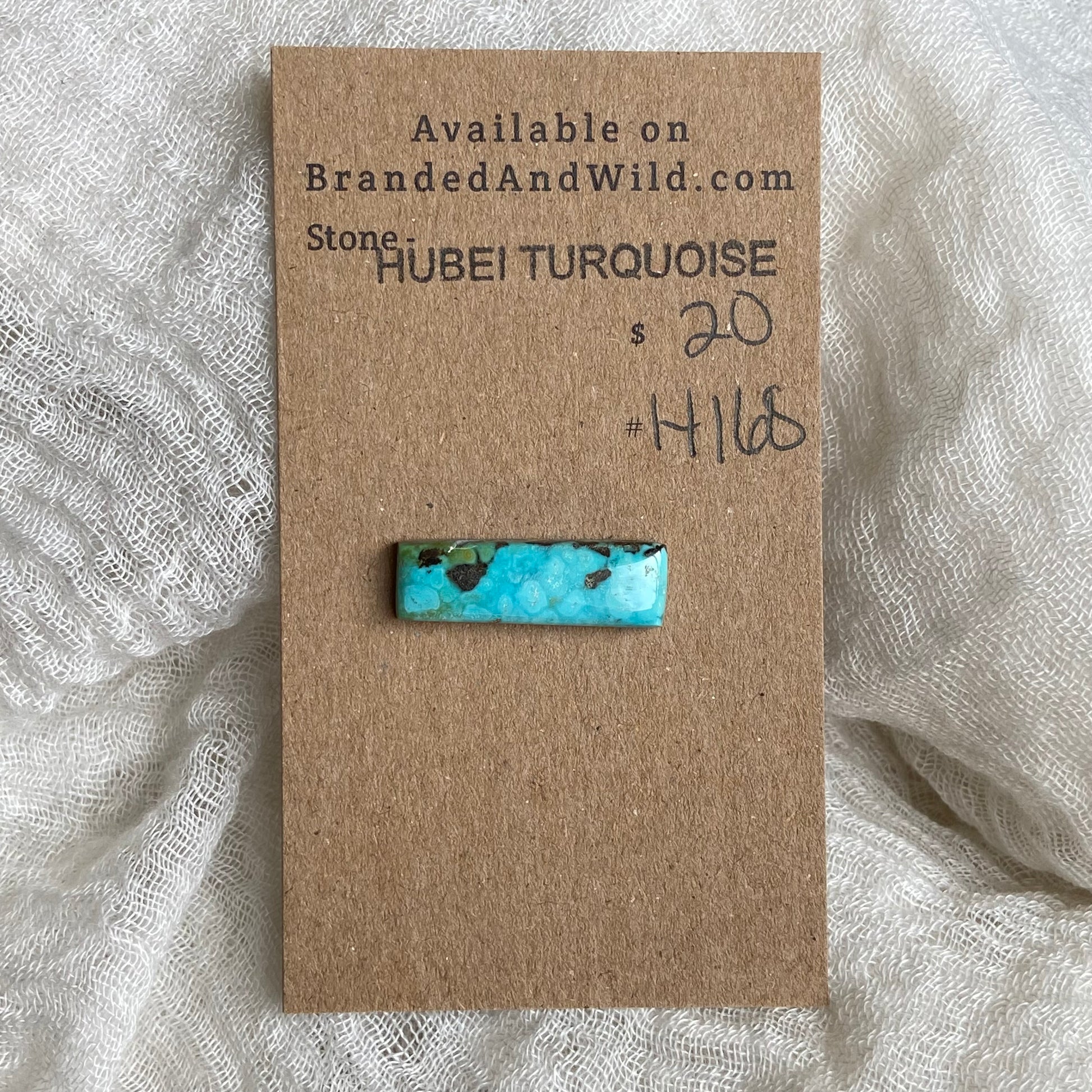 Hubei Turquoise Cabochon - H168 CB527E3F-8E52-4DDF-BECB-D3C72883D1B1 Brandedandwild.com