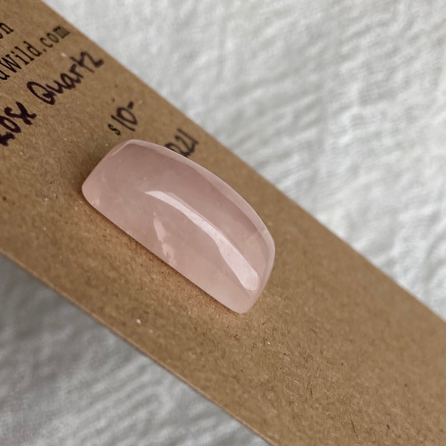 Rose Quartz Cabochon - RQ21