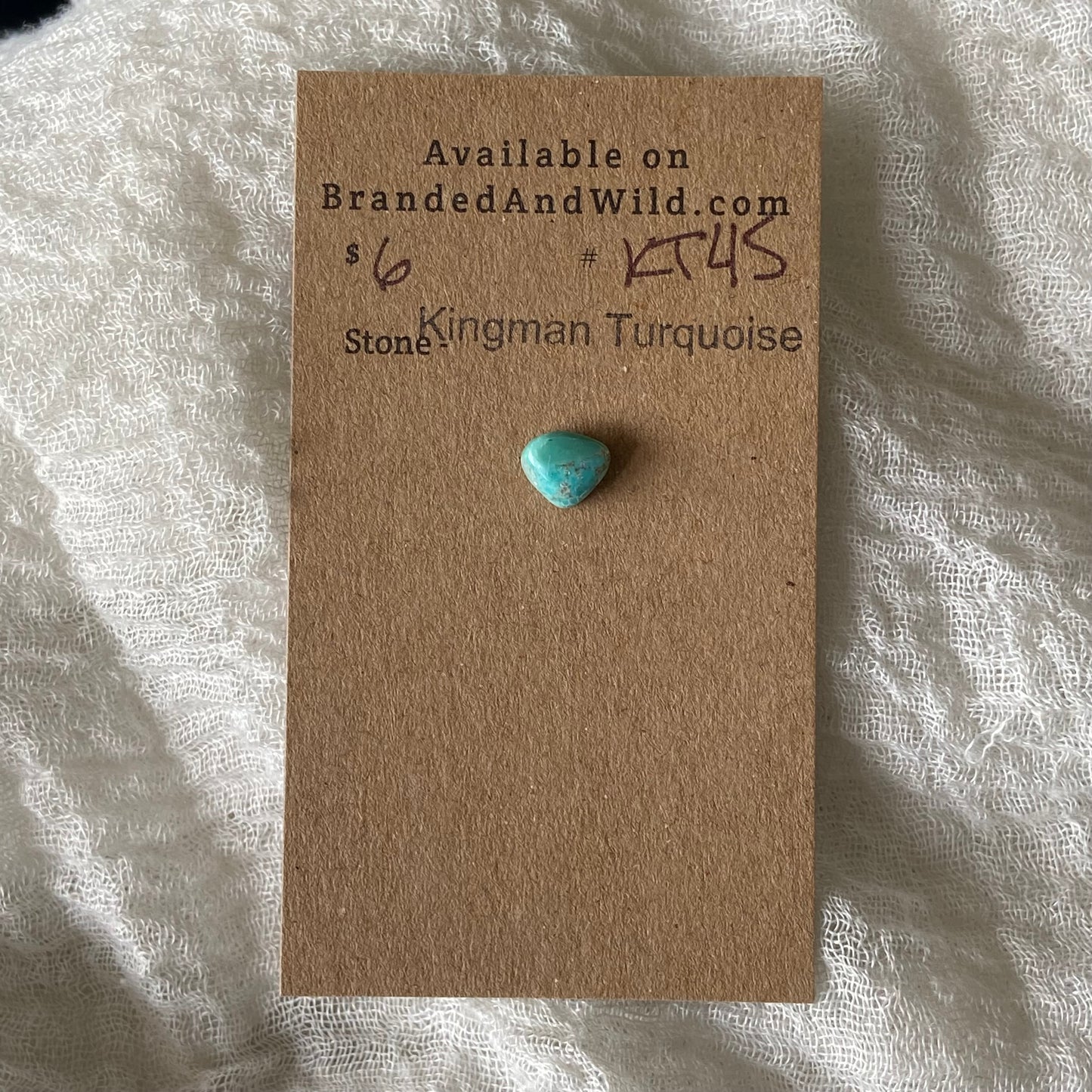 Kingman Turquoise Cabochon - KT45