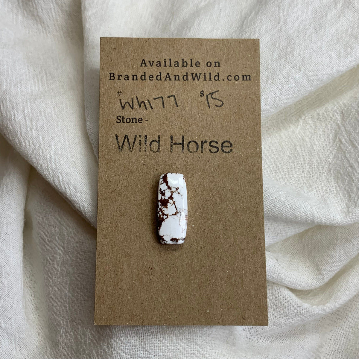 Wild Horse Cabochon - WH177 CB66CF7C-AD13-4607-BEB9-D2BCB62DDF9E Brandedandwild.com