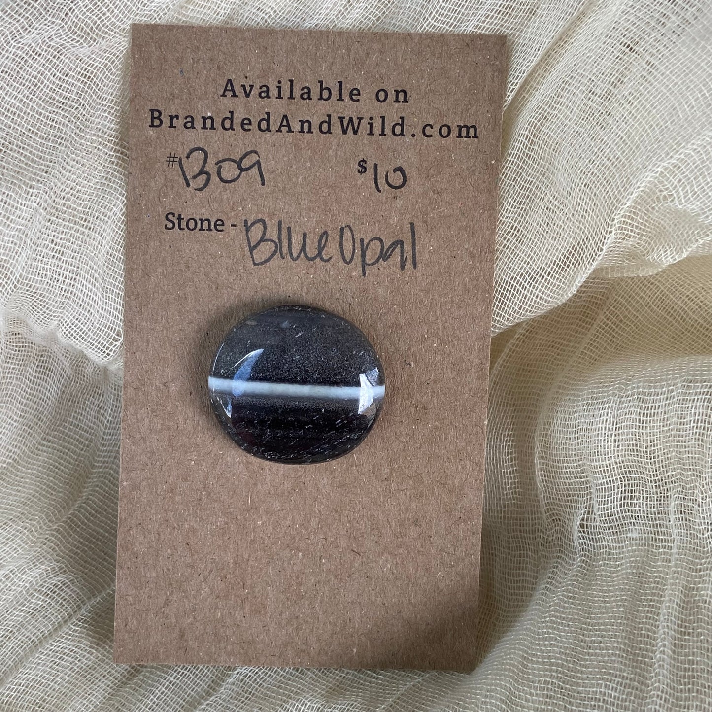 Blue Opal Cabochon - B09