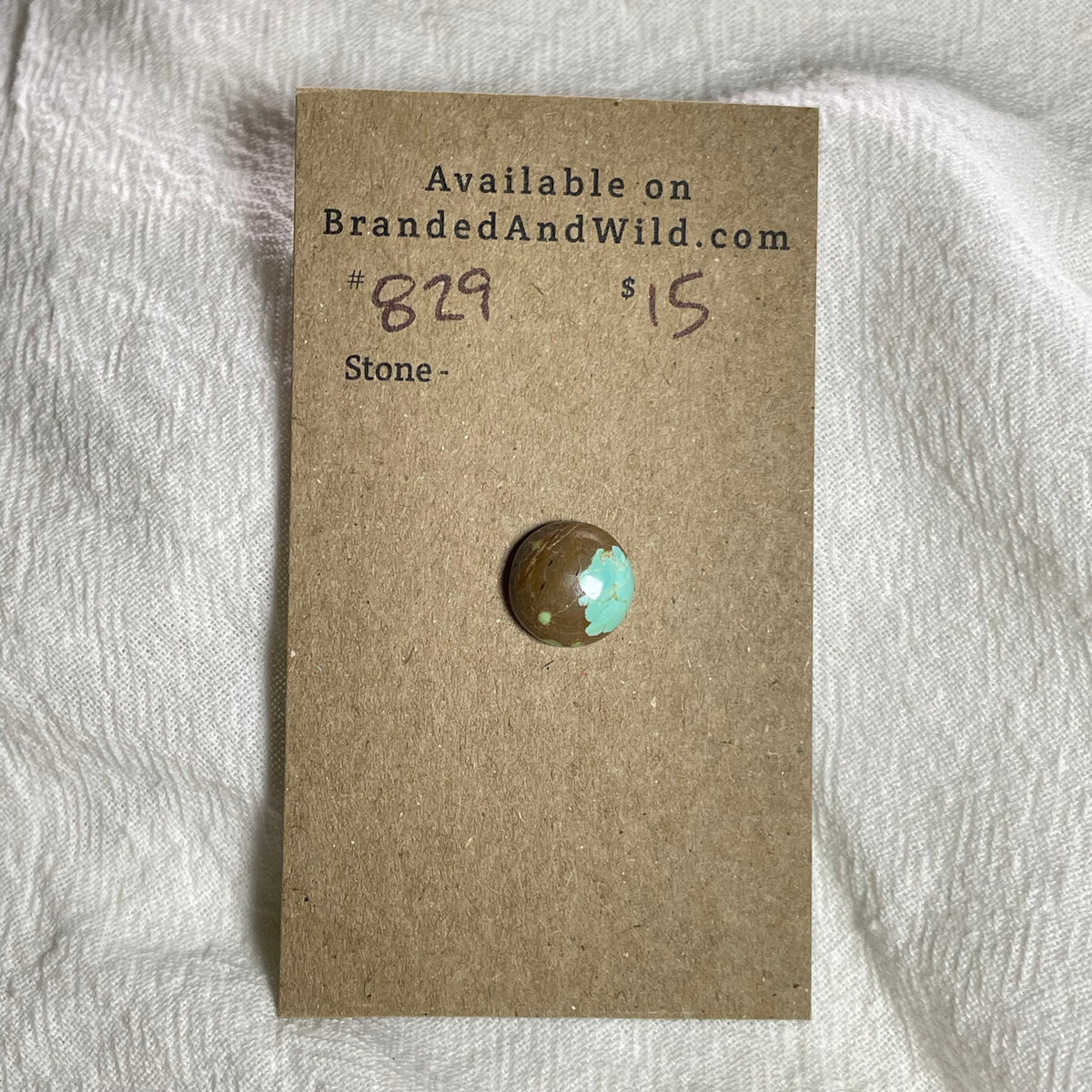 #8 Turquoise Cabochon - 829 CB7EC535-F5A2-451D-9D82-BAFE9BD9A738 Brandedandwild.com