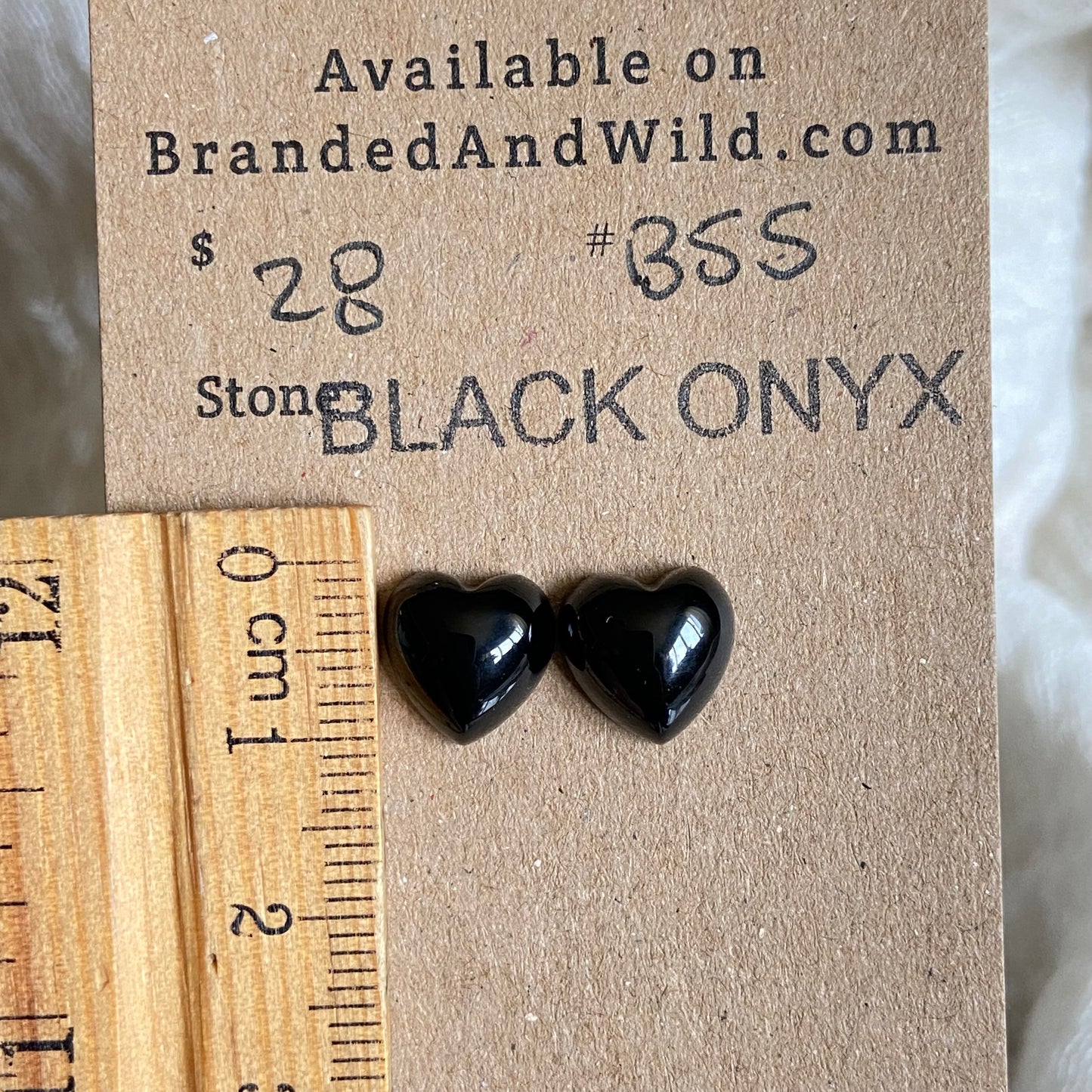 Black Onyx Cabochon - B051 CB82ACC2-DBA3-41B7-B336-F3ADD408335D Brandedandwild.com