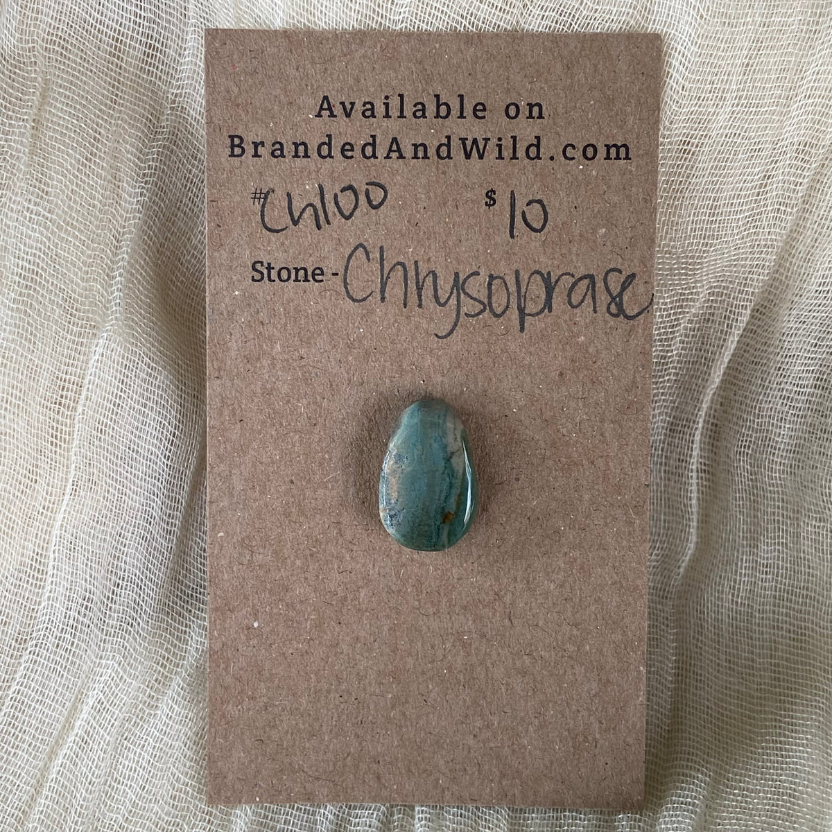 Chrysoprase Cabochon - Ch100 CB99AE72-4975-49A6-BCAA-B947E327FFB2 Brandedandwild.com