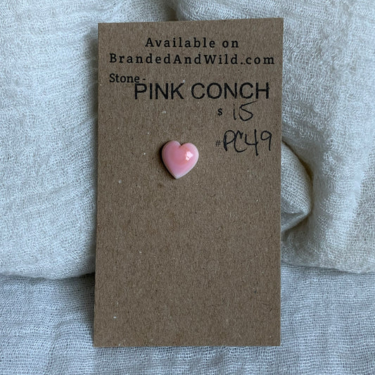 Pink Conch Cabochon - PC49