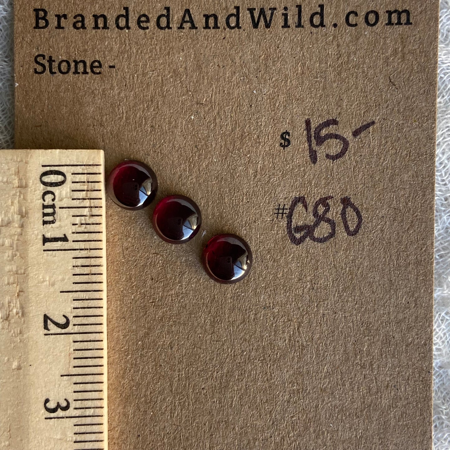 Garnet Cabochon - G80