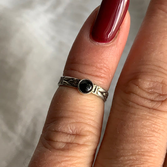 Sterling Silver Ring - R2 Size - 2