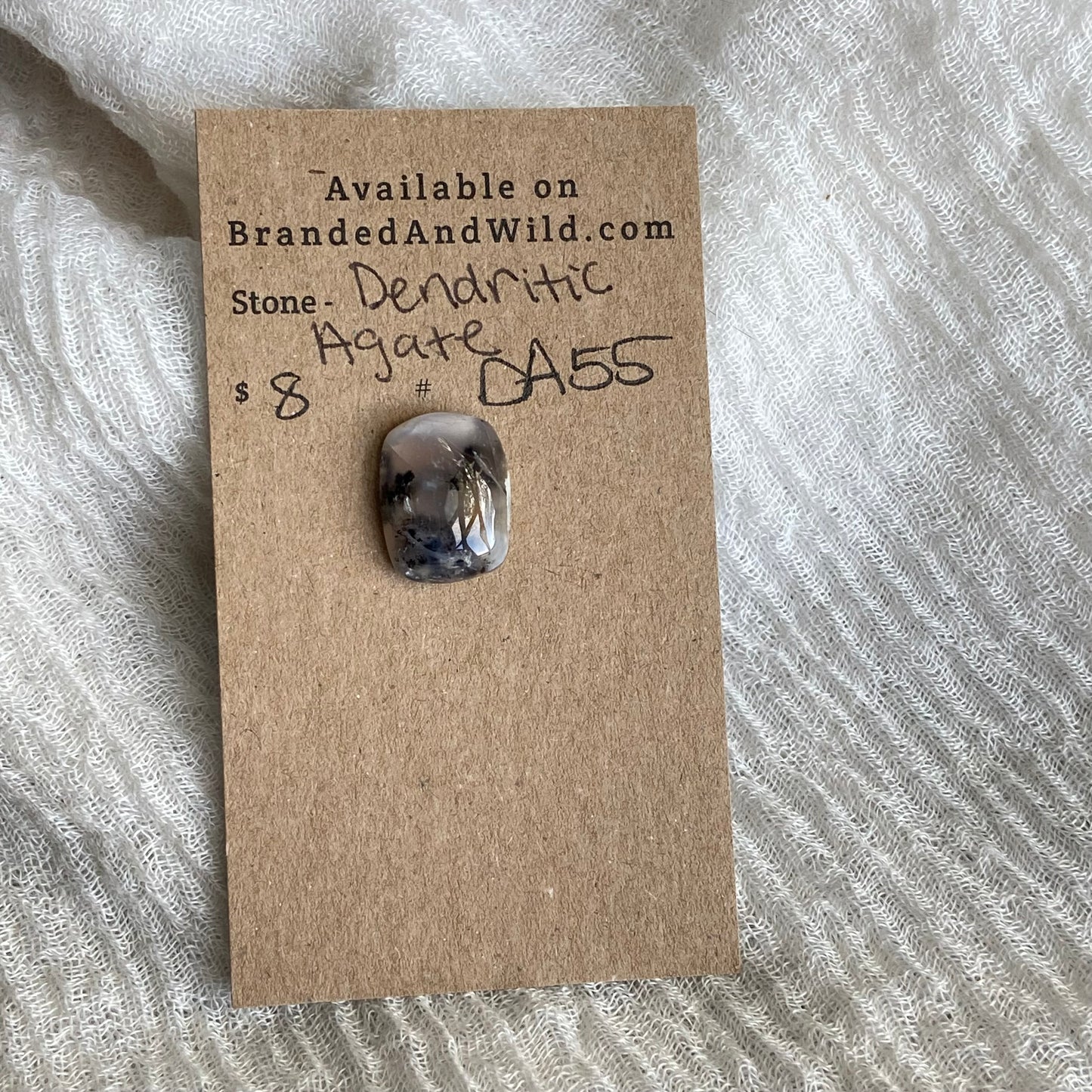 Dendritic Agate Cabochon - DA55
