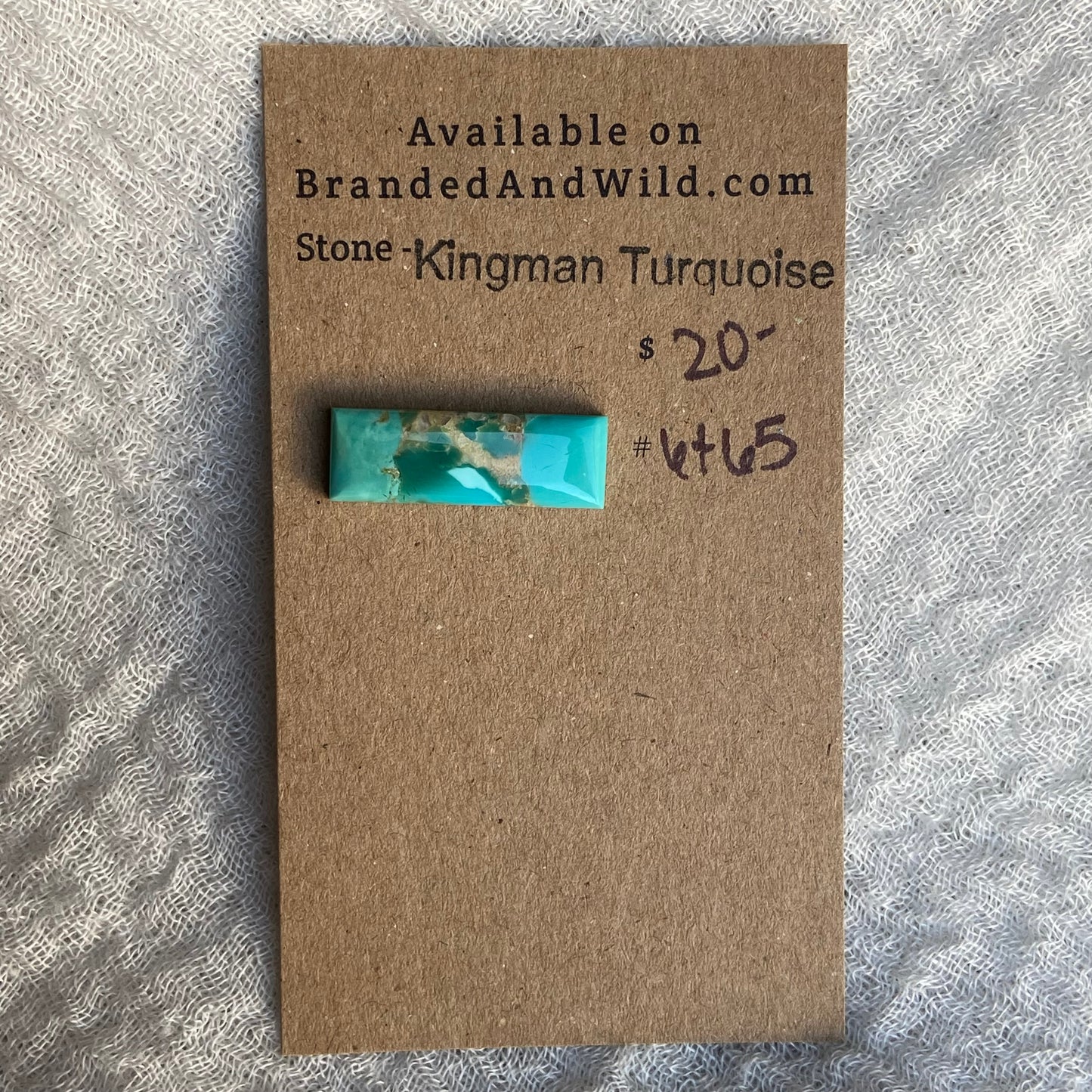 Kingman Turquoise Cabochon - KT65