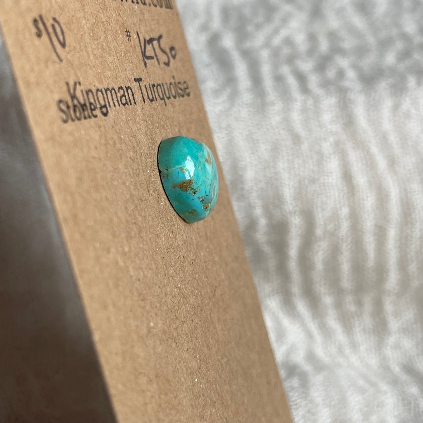 Kingman Turquoise Cabochon - KT50 CC141CEC-D1C2-4E86-98DD-B58AD188D43D Brandedandwild.com