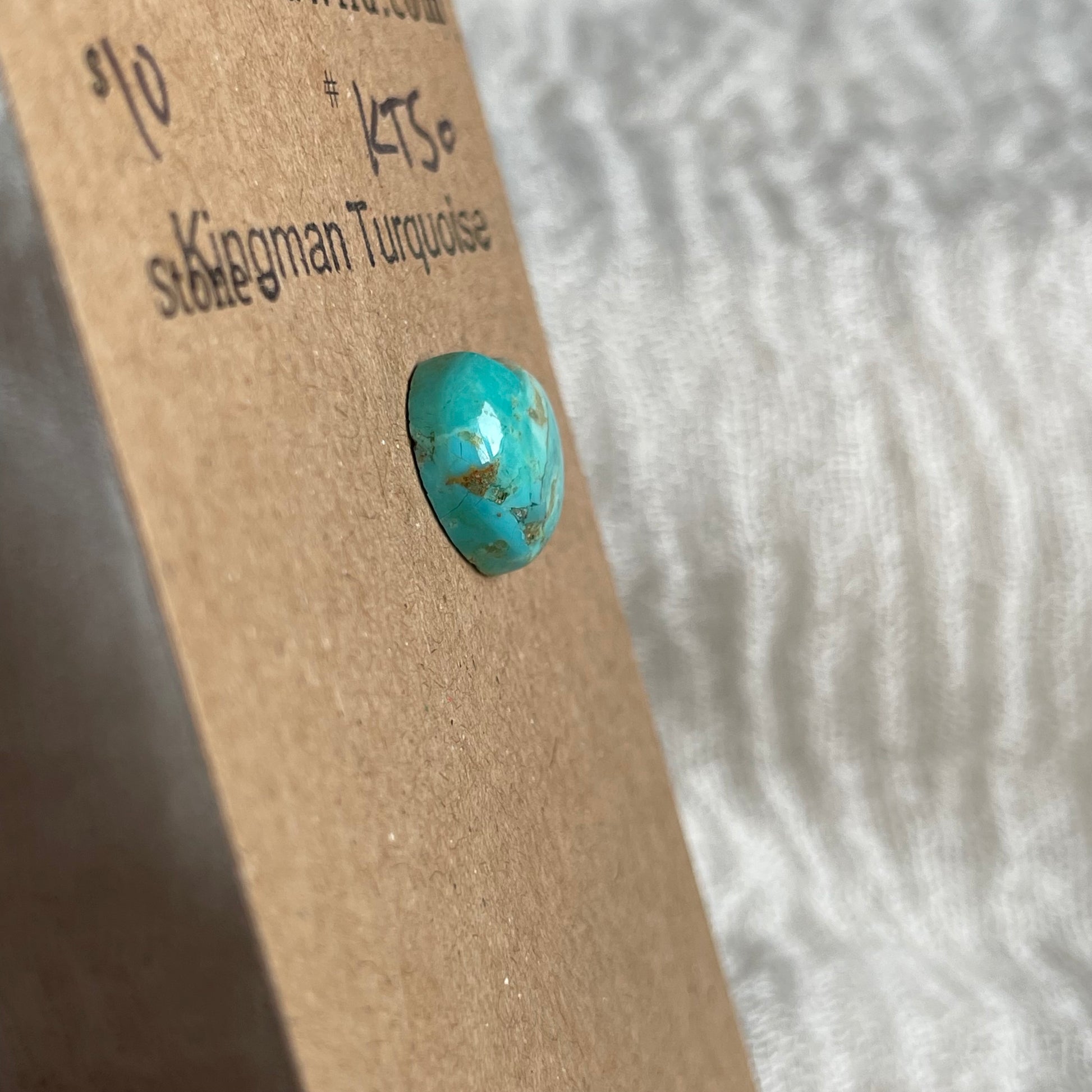 Kingman Turquoise Cabochon - KT50 CC141CEC-D1C2-4E86-98DD-B58AD188D43D Brandedandwild.com