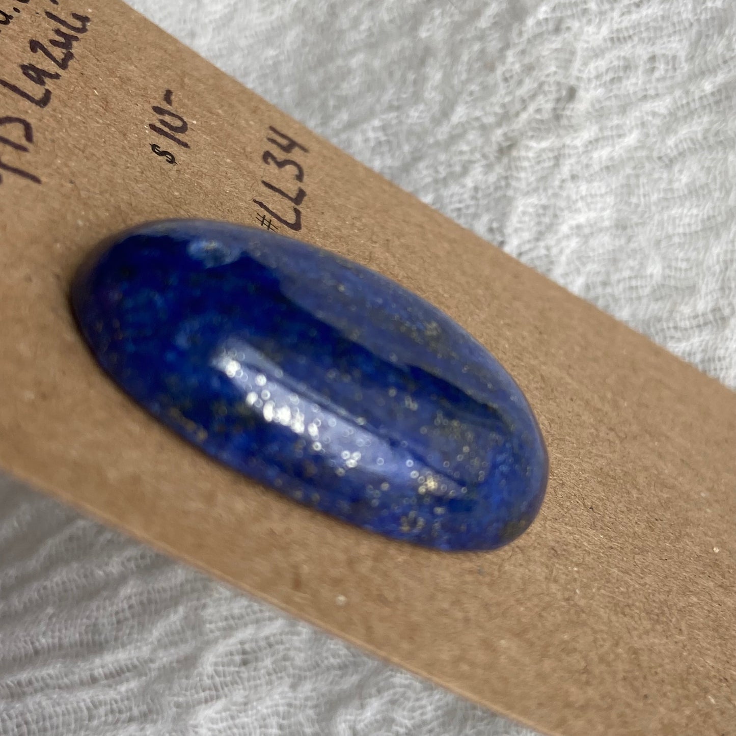 Lapis Lazuli Cabochon -Drilled- LL34