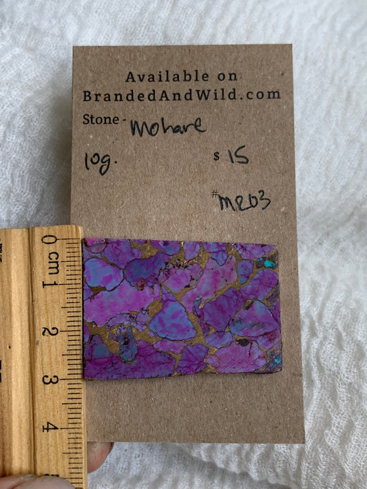Mohave rough Cabochon - MR03