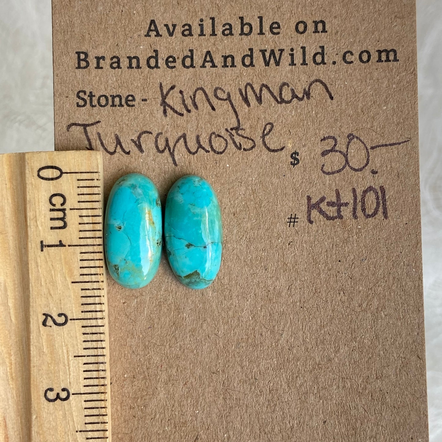 Kingman Turquoise Cabochon - ST101