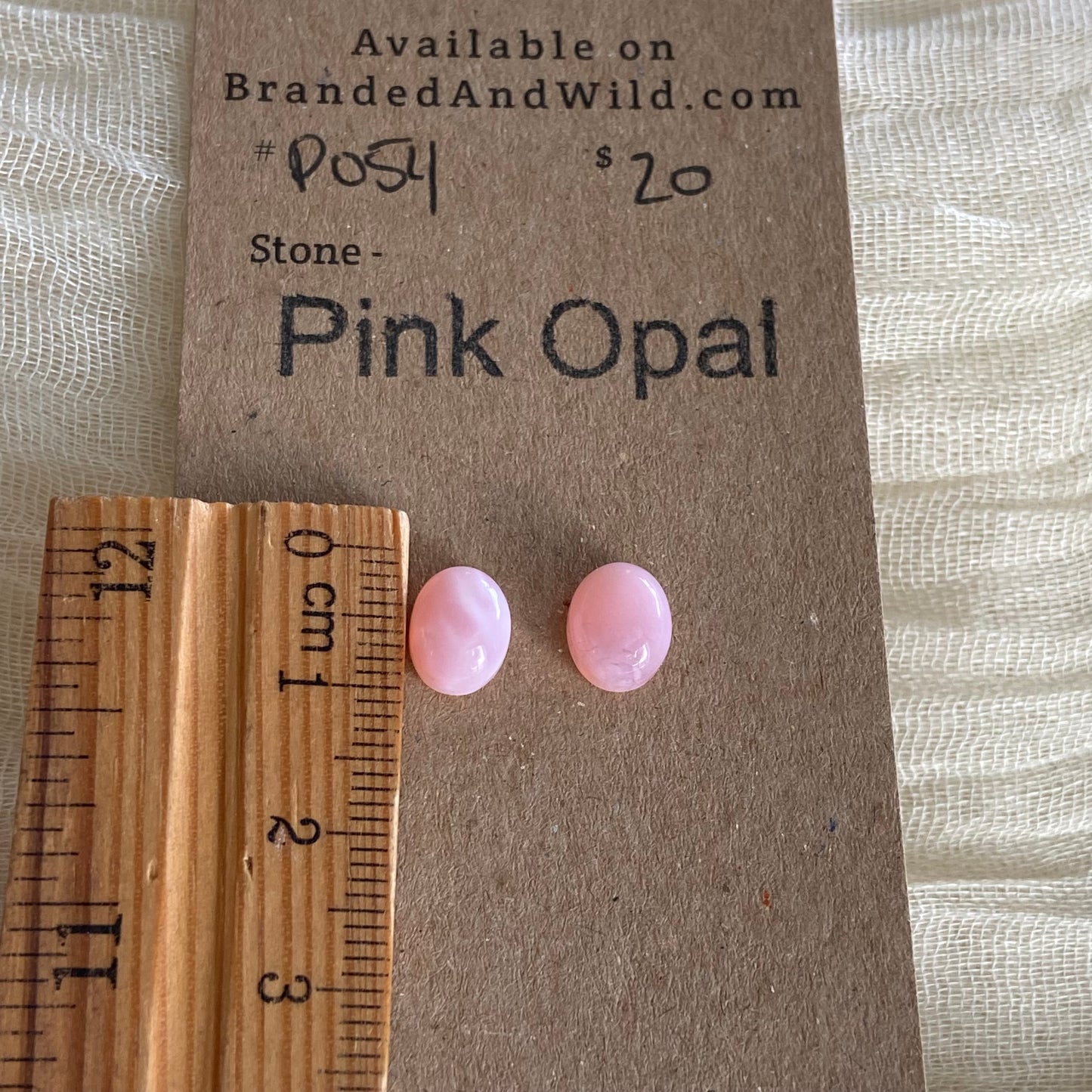Pink Opal Cabochon - P054