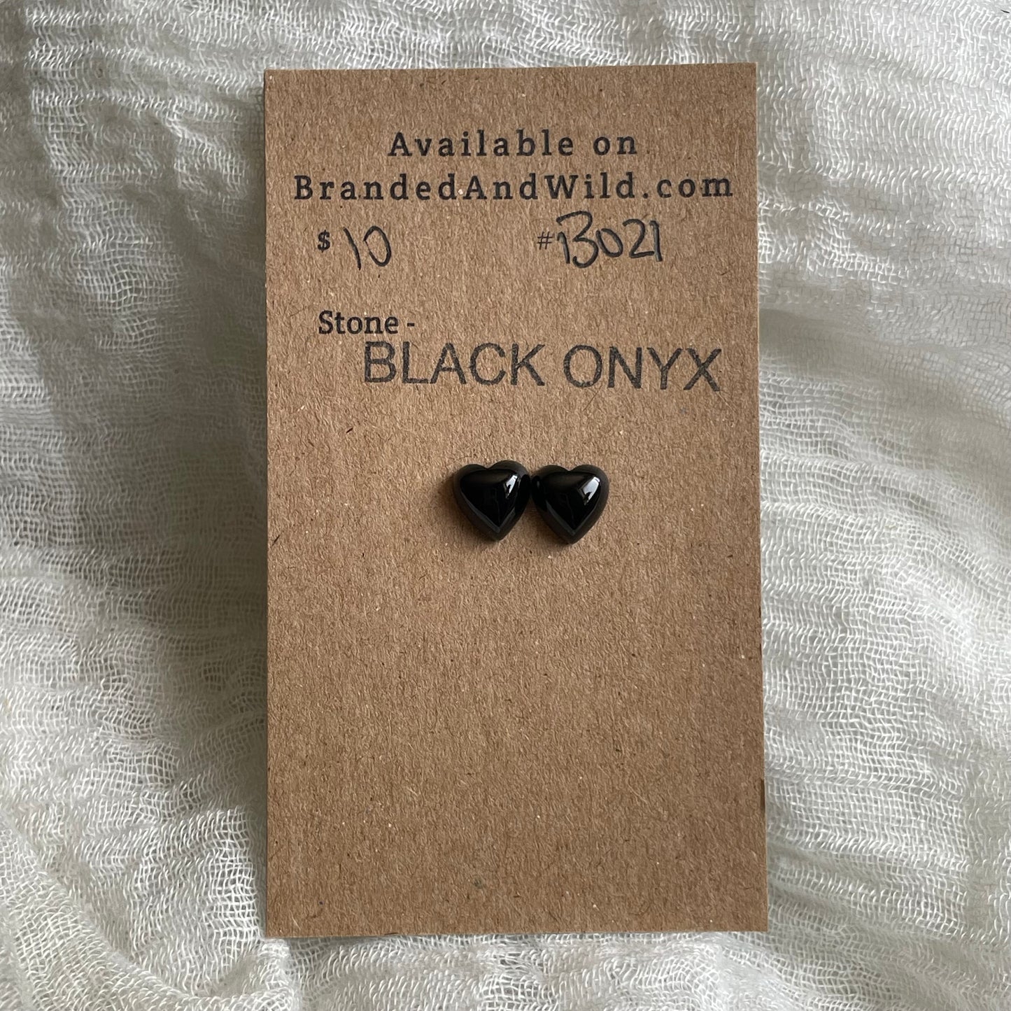 Black Onyx - Cabochon - BO21