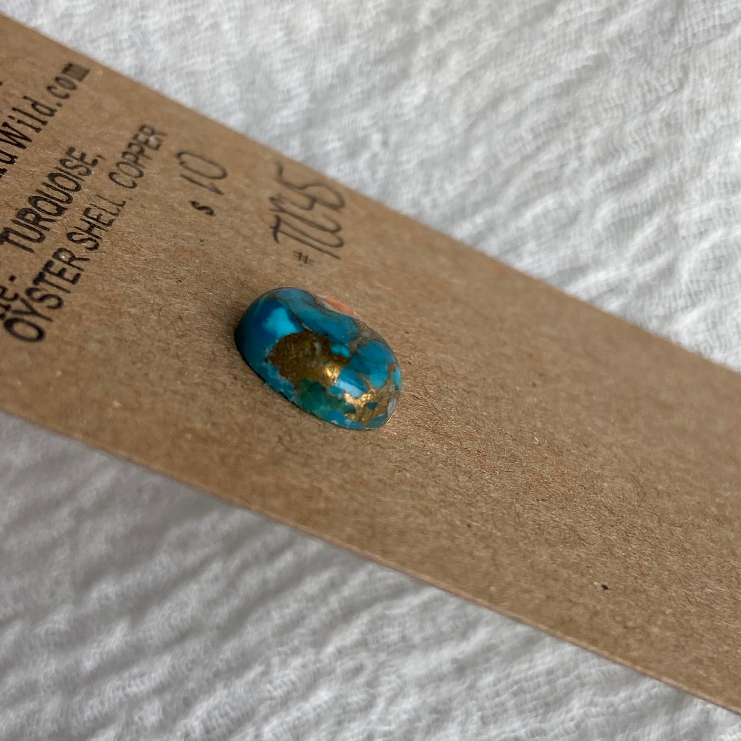Turquoise, Oyster Shell, Copper - TOC45