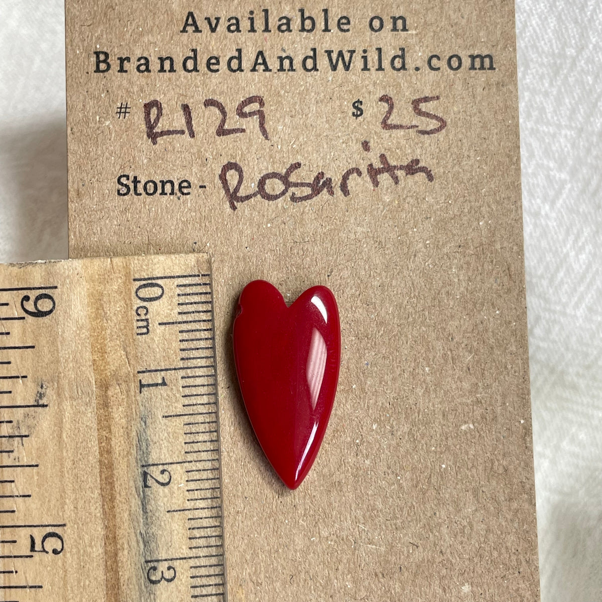 Rosarita - Cabochon - R129 CC7BF3FA-0722-4BE8-93DA-37F078163E7C Brandedandwild.com