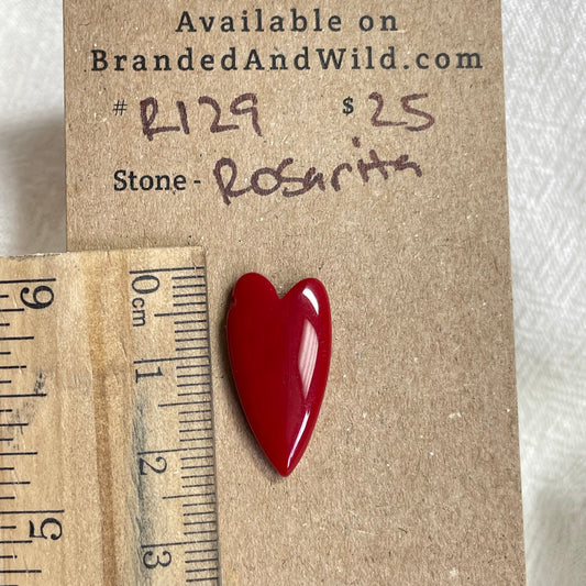 Rosarita - Cabochon - R129 CC7BF3FA-0722-4BE8-93DA-37F078163E7C Brandedandwild.com