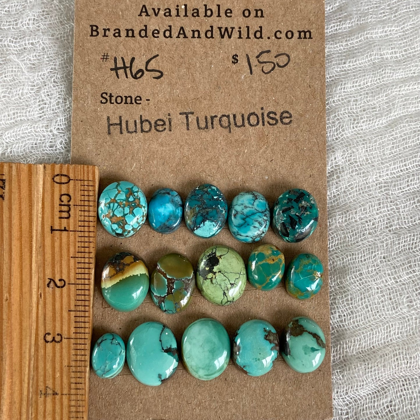Hubei Turquoise Cabochon - H65