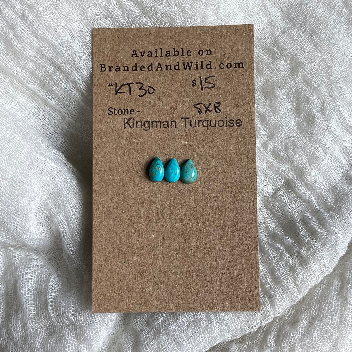 Kingman Turquoise Cabochon - KT30