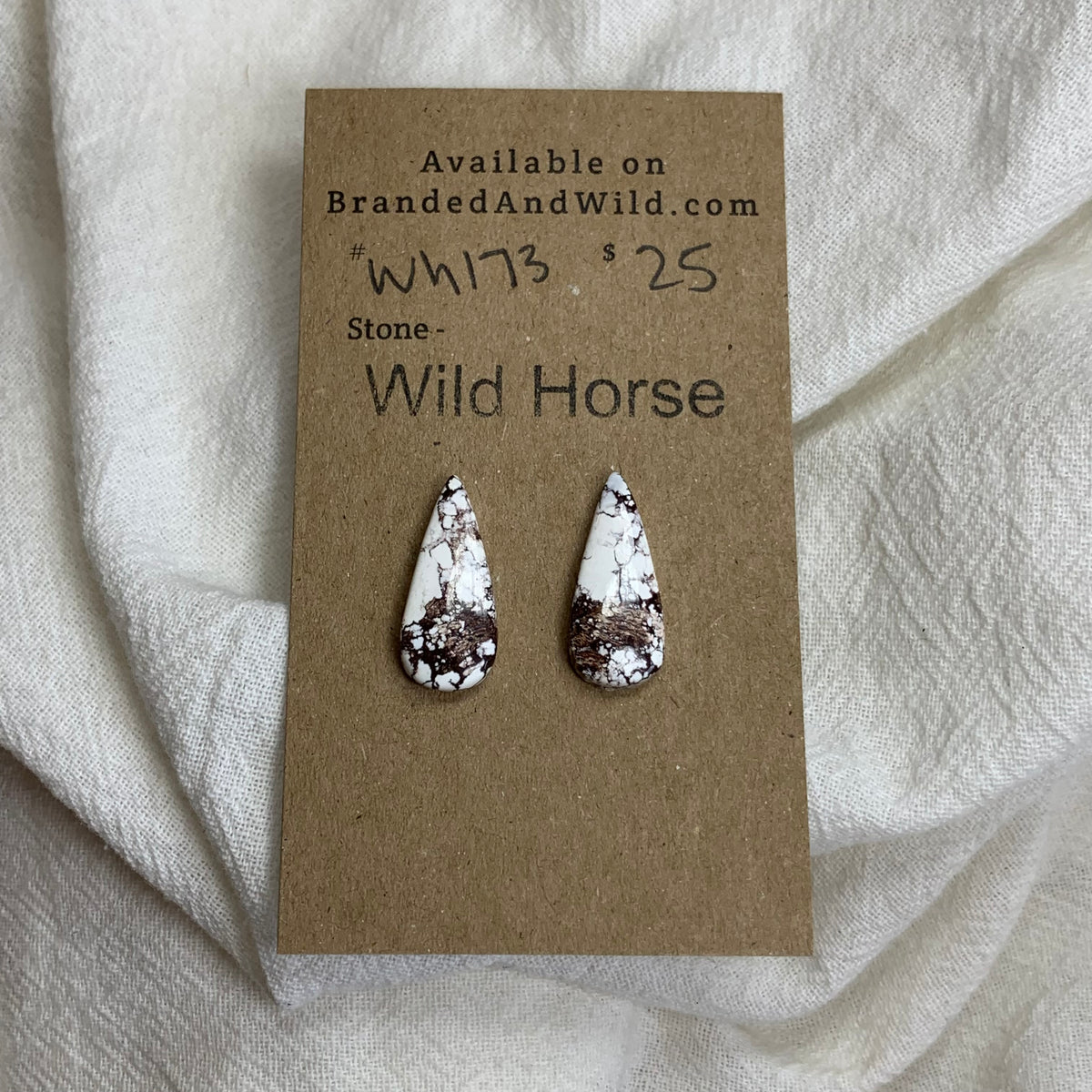 Wild Horse Cabochon - WH173 CCE91D9A-E6E4-456D-B60B-21163E653A1F Brandedandwild.com
