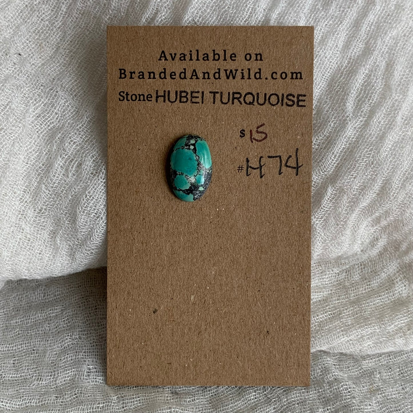 Hubei Turquoise Cabochon - H74