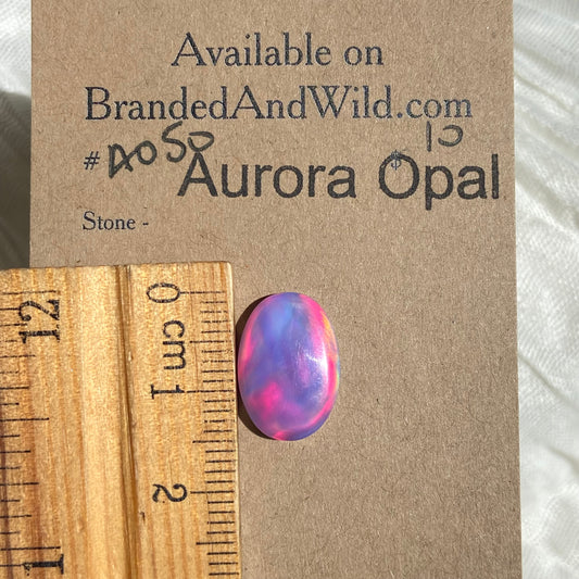 Aurora Opal Cabochon - A50 CCF17D7D-EAD7-4AB8-9845-FBCC49FB68A1 Brandedandwild.com