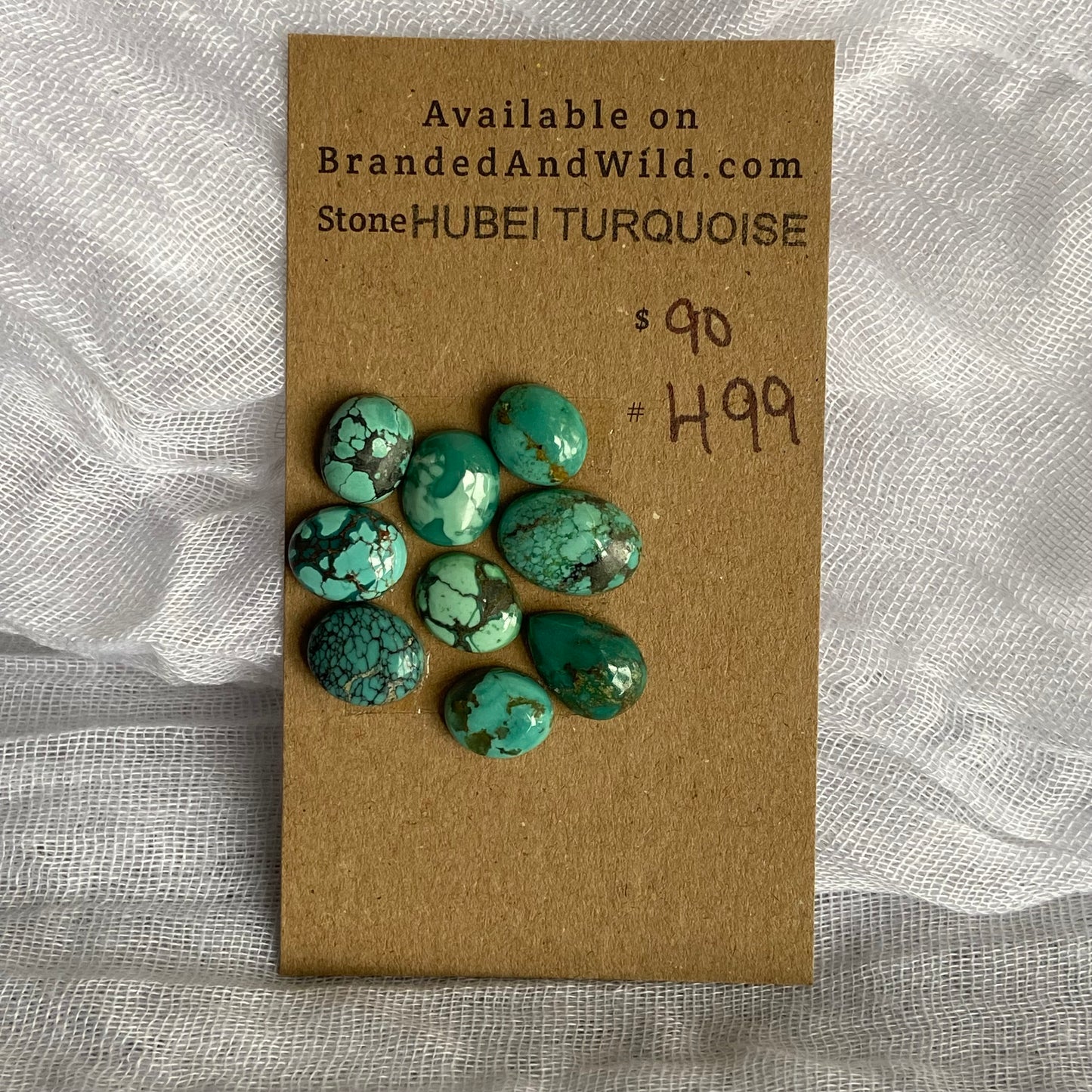 Hubei Turquoise Cabochon - H99