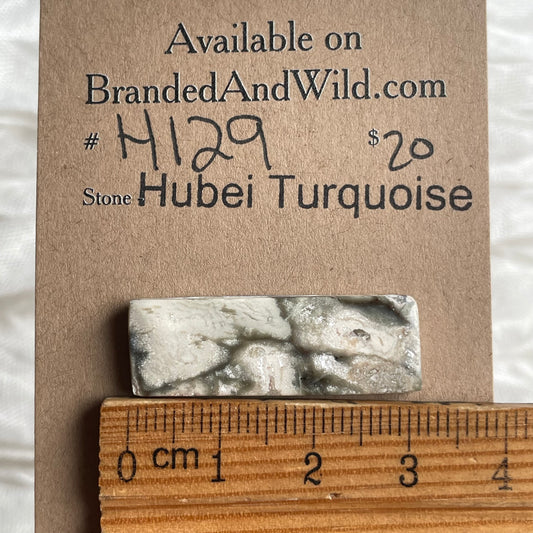 Hubei Turquoise Cabochon - H129 CD169840-77BF-40B6-BCC0-F462D3302DE1 Brandedandwild.com