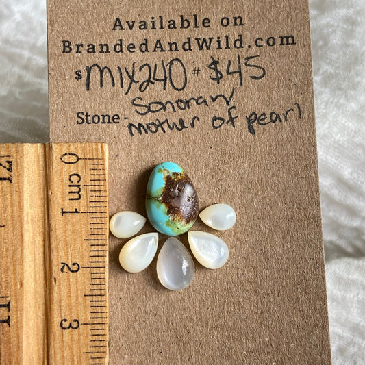 Mother of Pearl / Sonoran Cabochon - Mix240 CD1F9741-5C86-4C51-B65A-ED0821C4A2FC Brandedandwild.com