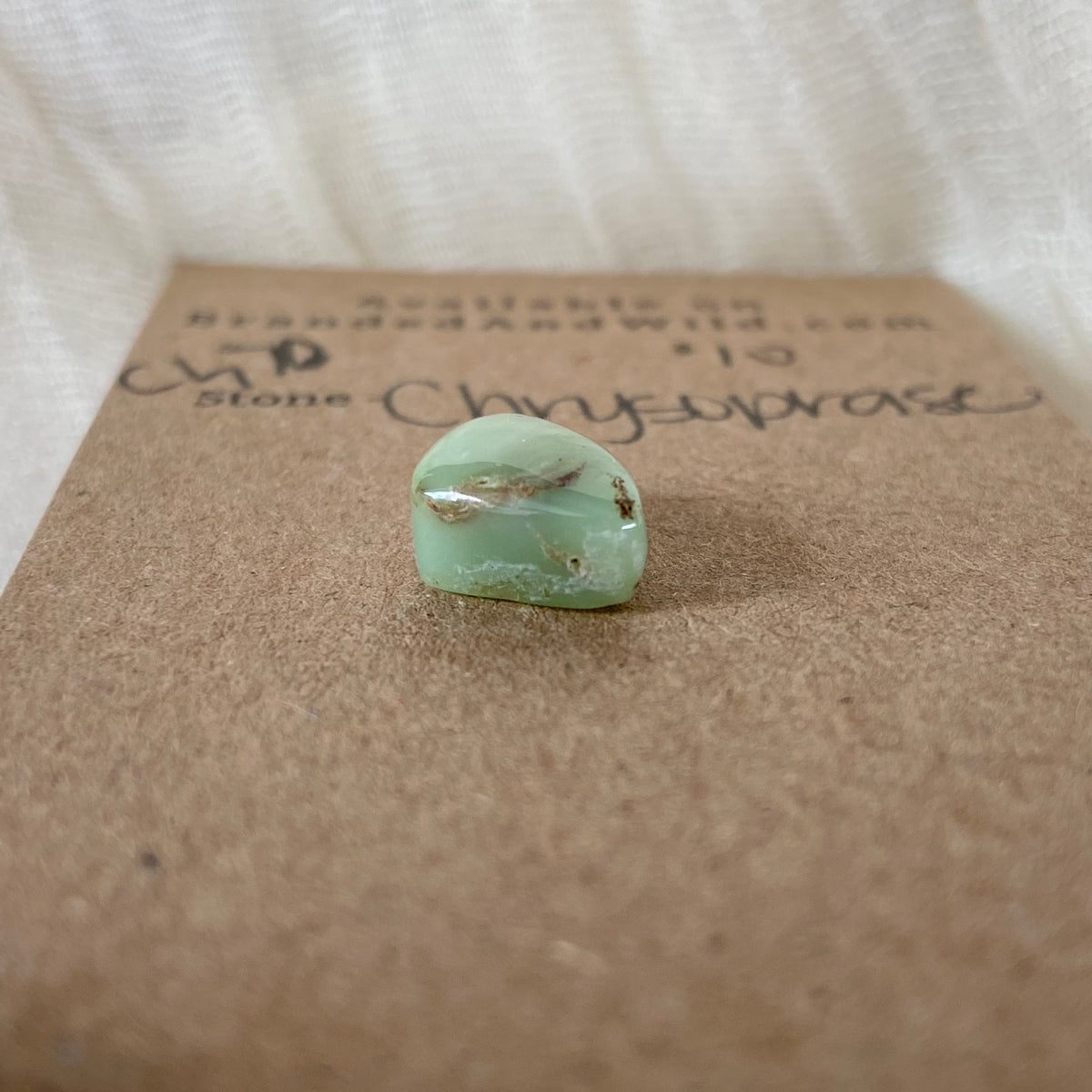 Chrysoprase Cabochon - Ch70 CD2726B4-768F-47A9-B493-6E58DD12E897 Brandedandwild.com