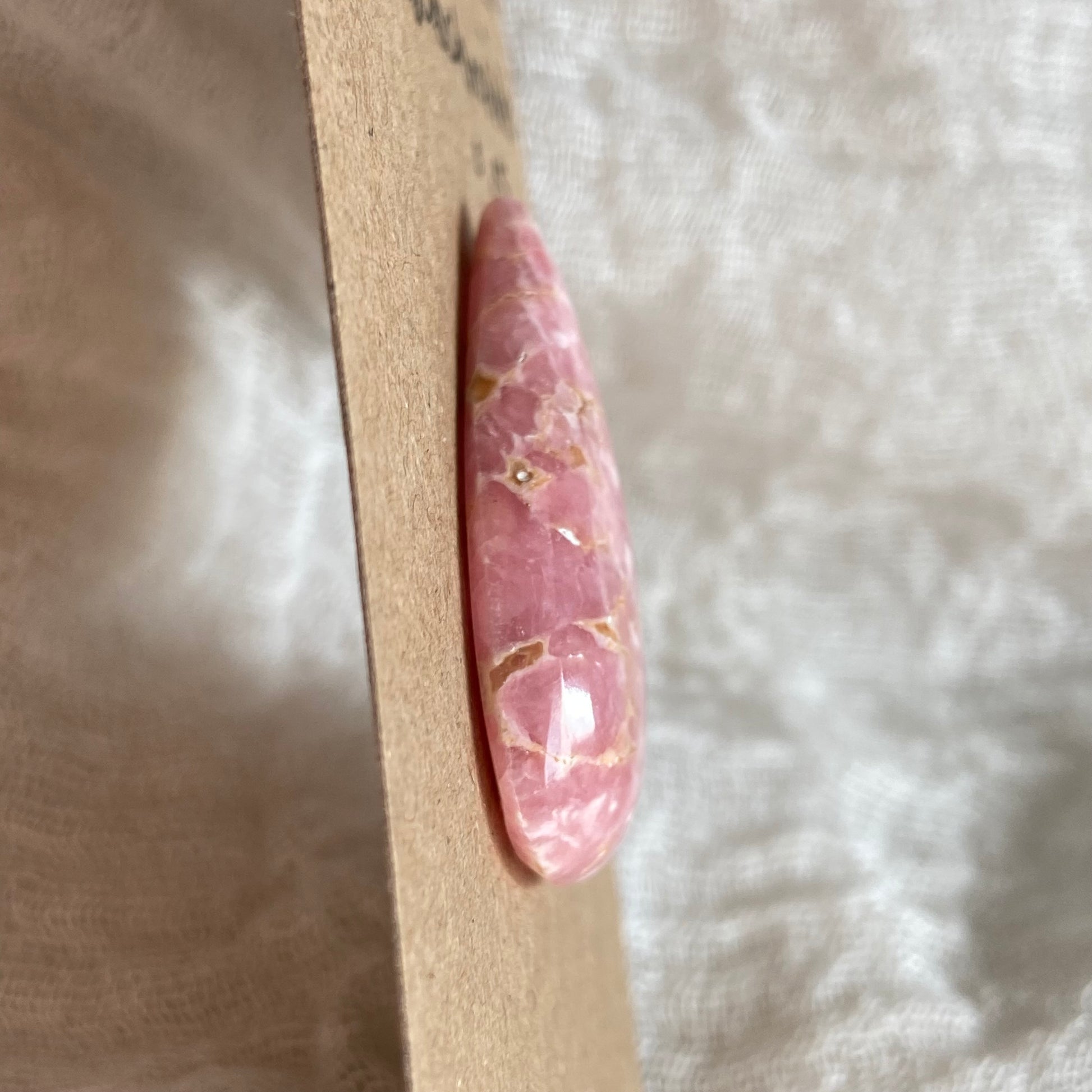 Rhodochrosite Cabochon - R08 CD38E2D8-E487-4B9B-81A6-A6029D2554F0 Brandedandwild.com
