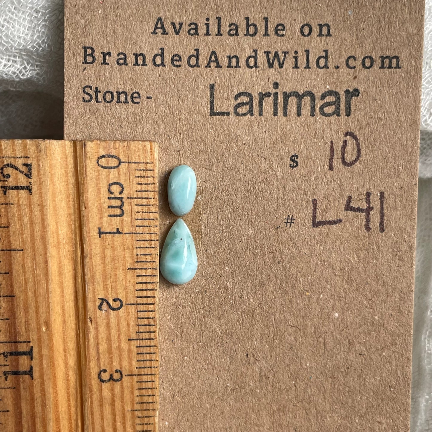 Larimar Cabochon - L41