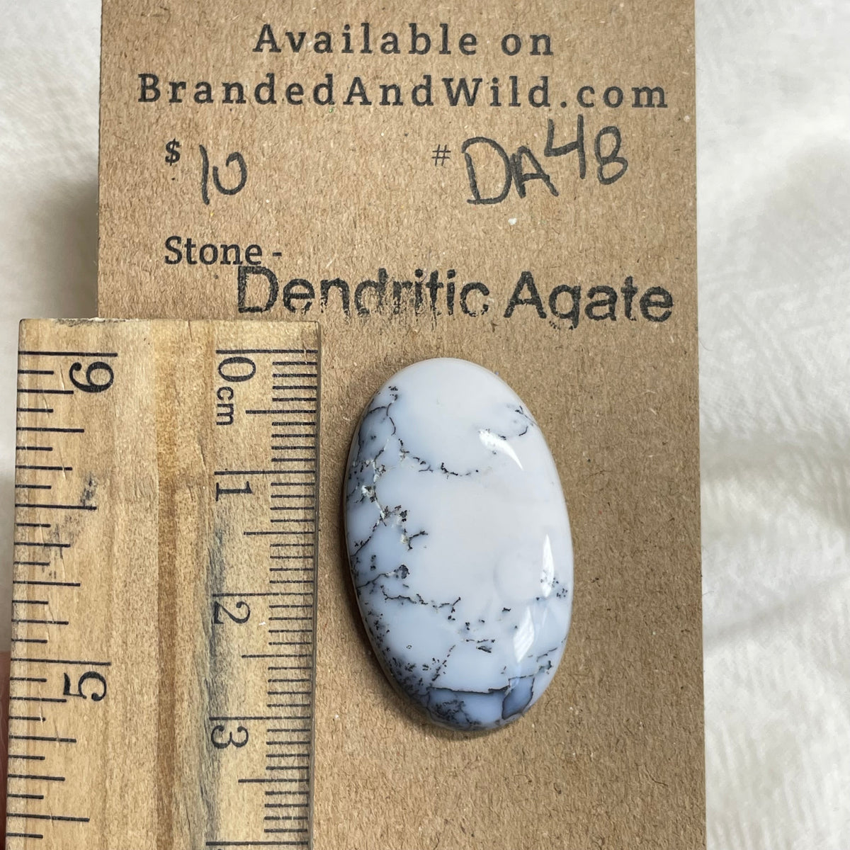 Dendritic Agate Cabochon - DA48