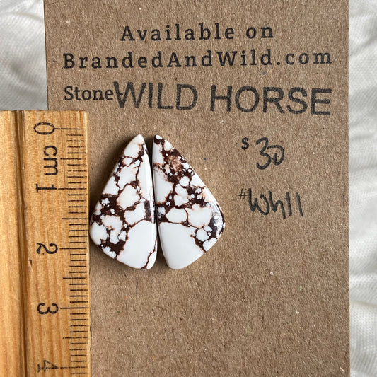 Wild Horse Cabochon - WH11 CD68CB37-FC5E-4B62-98D7-62809E760100 Brandedandwild.com