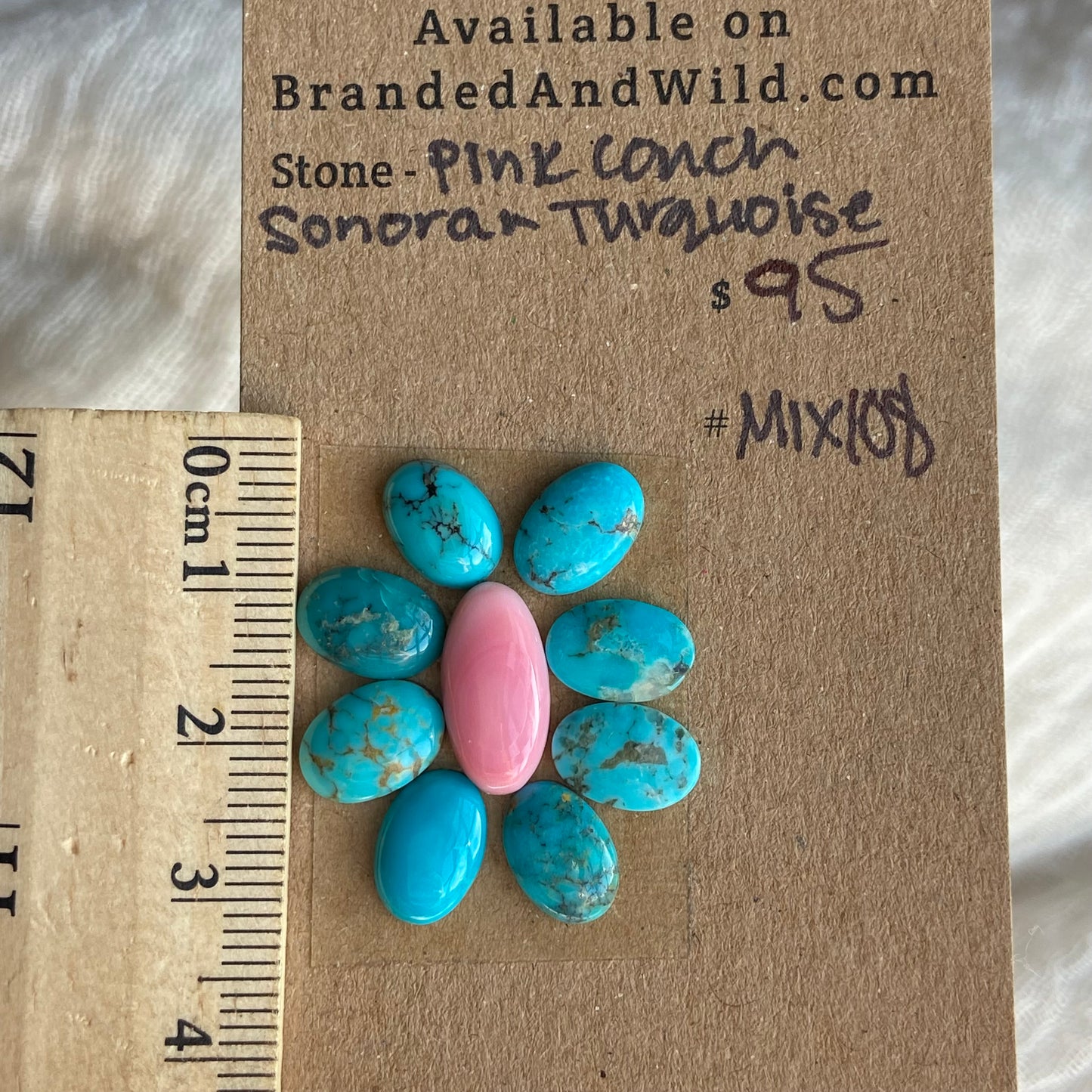 Sonoran / Pink Conch Cabochon - MIX108