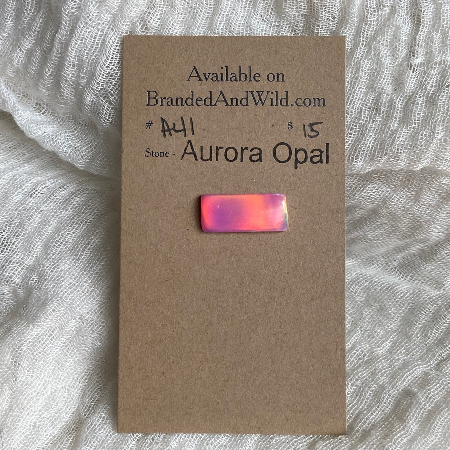 Aurora Opal Cabochon - A41 CD94A01B-5039-4640-8C44-06433310A3EE Brandedandwild.com