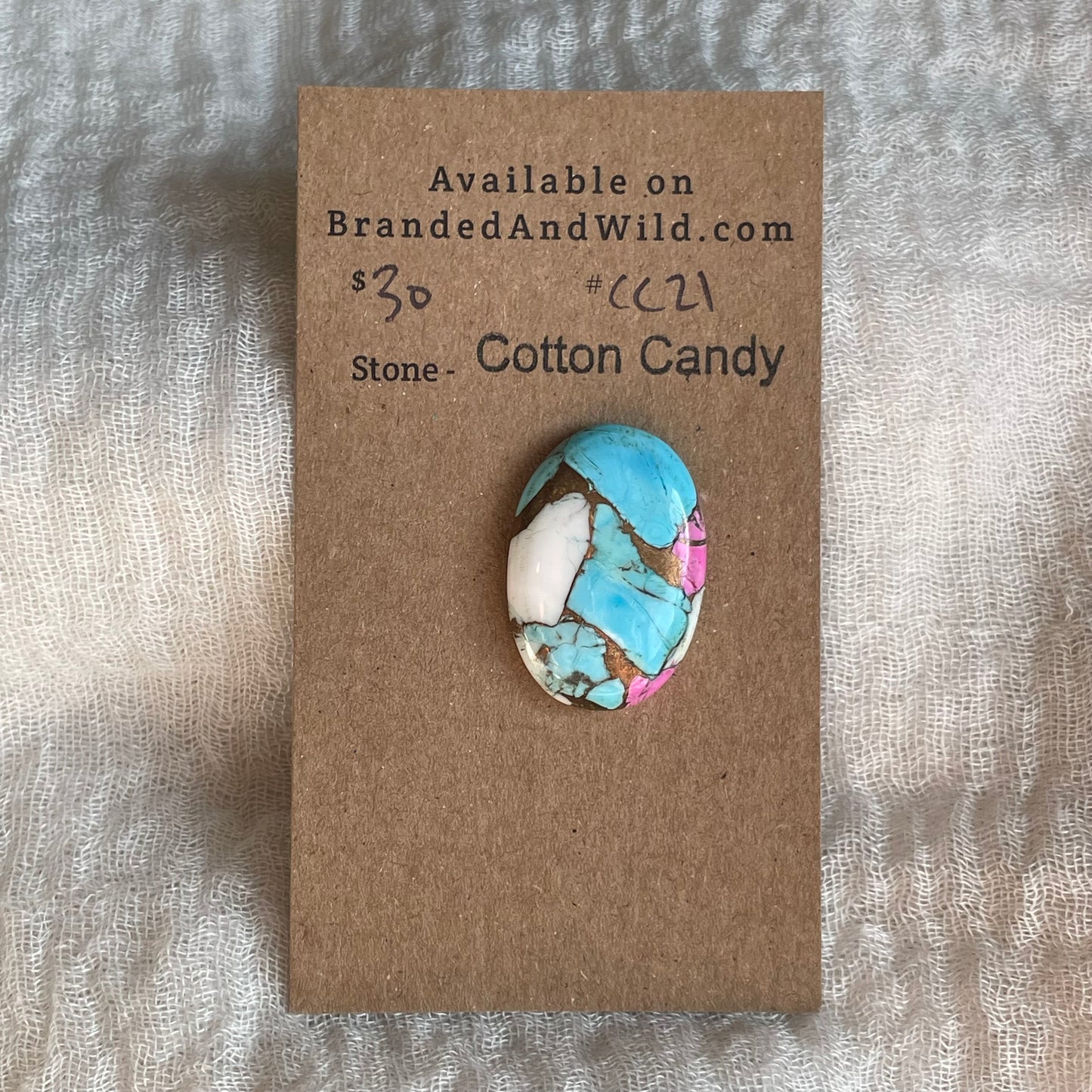 Cotton Candy Cabochon - CC21
