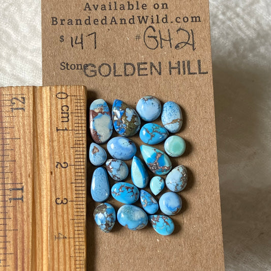 Golden Hill Cabochon - GH21 CDBE44CA-85BF-4CAD-9EED-D69313607382 Brandedandwild.com