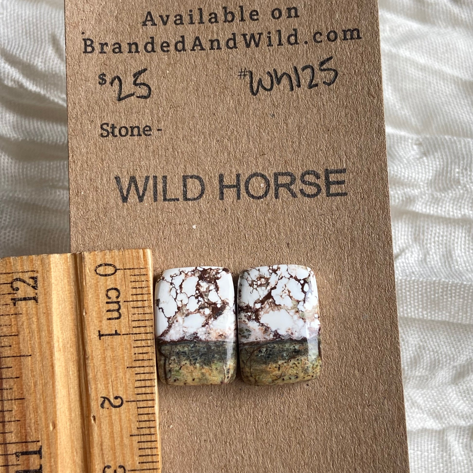 Wild Horse Cabochon - WH125 CDC331B4-71DE-442E-9BFF-B529BF6A7AFC Brandedandwild.com