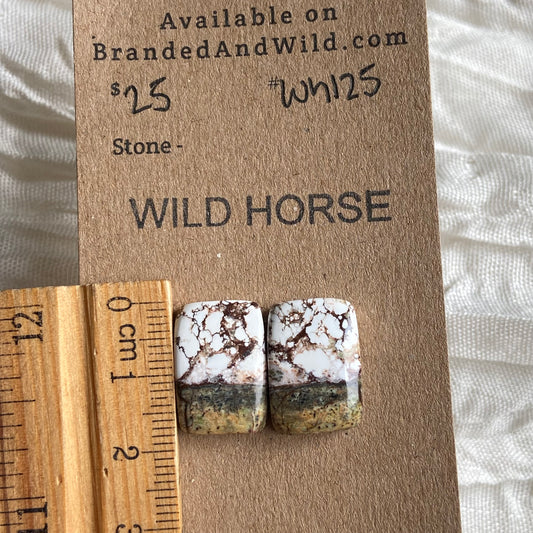 Wild Horse Cabochon - WH125 CDC331B4-71DE-442E-9BFF-B529BF6A7AFC Brandedandwild.com