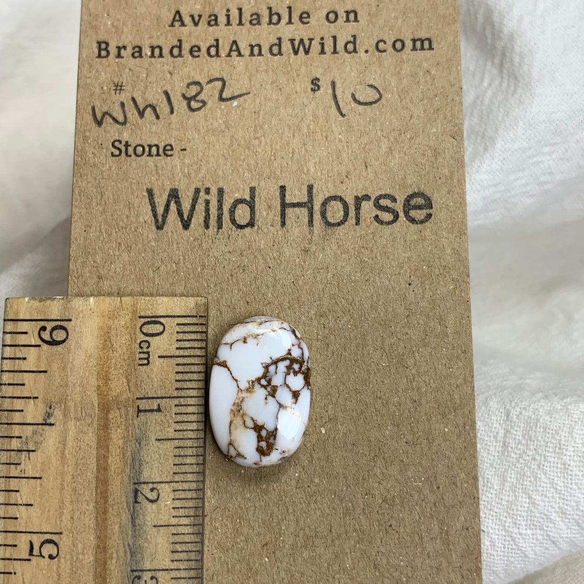 Wild Horse Cabochon - WH182 CDC4AD86-4D5B-49C6-9029-B515BB4F7CC9 Brandedandwild.com