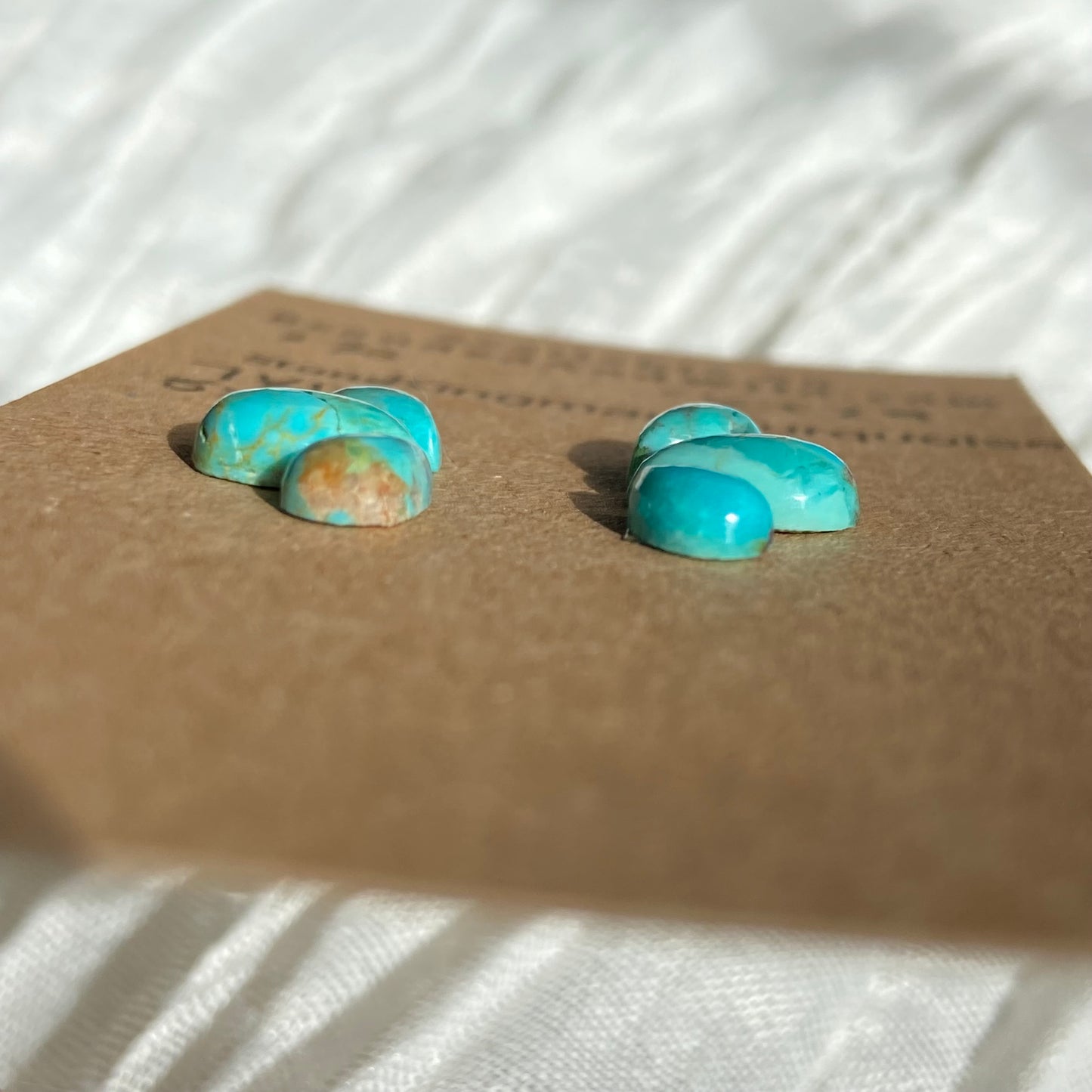 Kingman Turquoise Cabochon - KT29 CDD88EEA-0086-48E8-943F-93F9F5574EB3 Brandedandwild.com