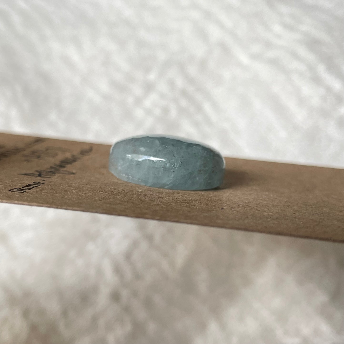 Aquamarine Cabochon AQ7 CDDF5DE5-C57C-48E2-9F47-7E02573F2A1C Brandedandwild.com