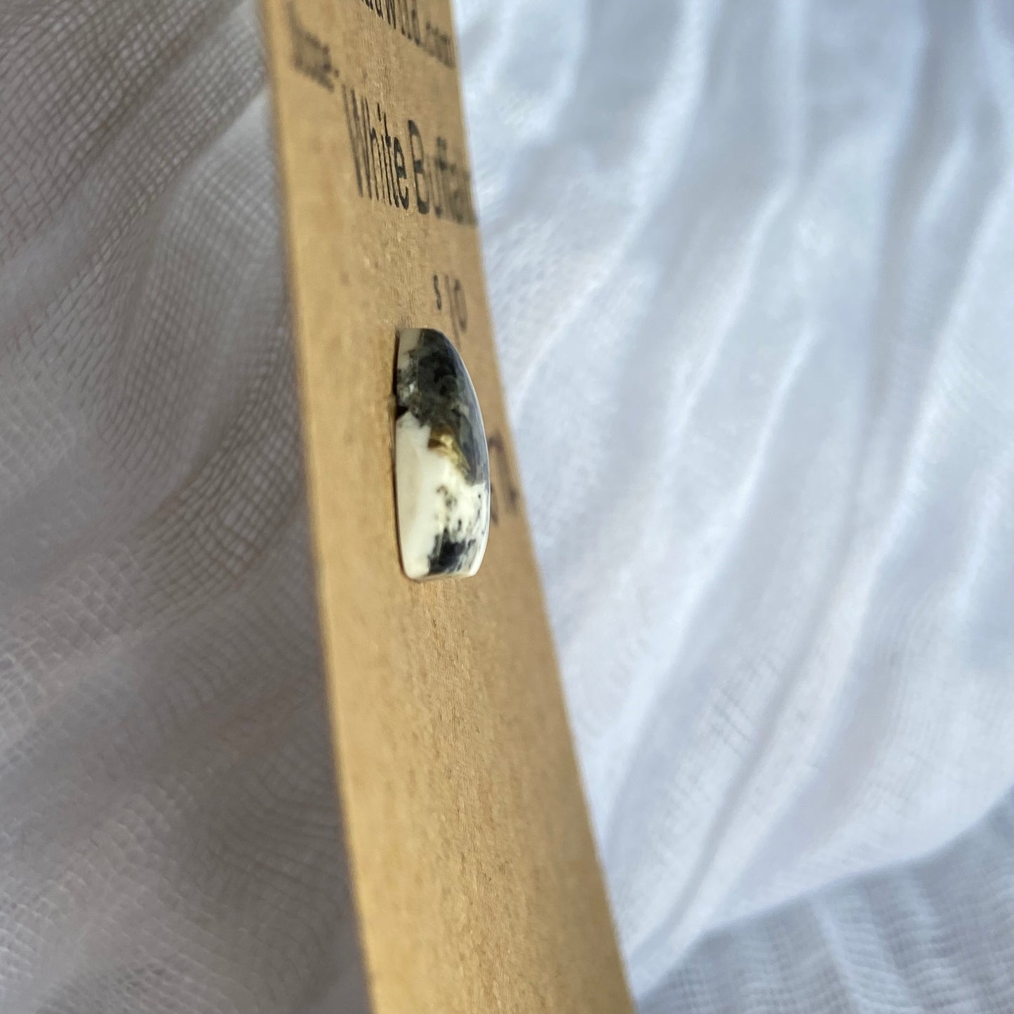 White Buffalo Cabochon - WB71