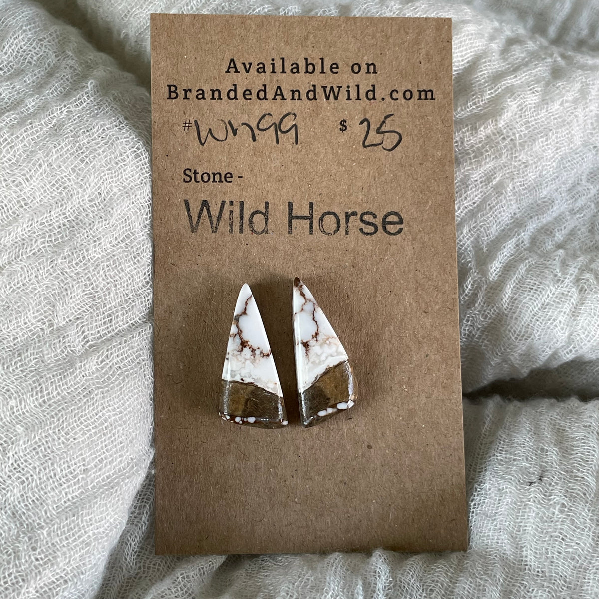 Wild Horse Cabochon - WH99 CE2FDCA6-7549-4032-B512-602628E5C1E2 Brandedandwild.com