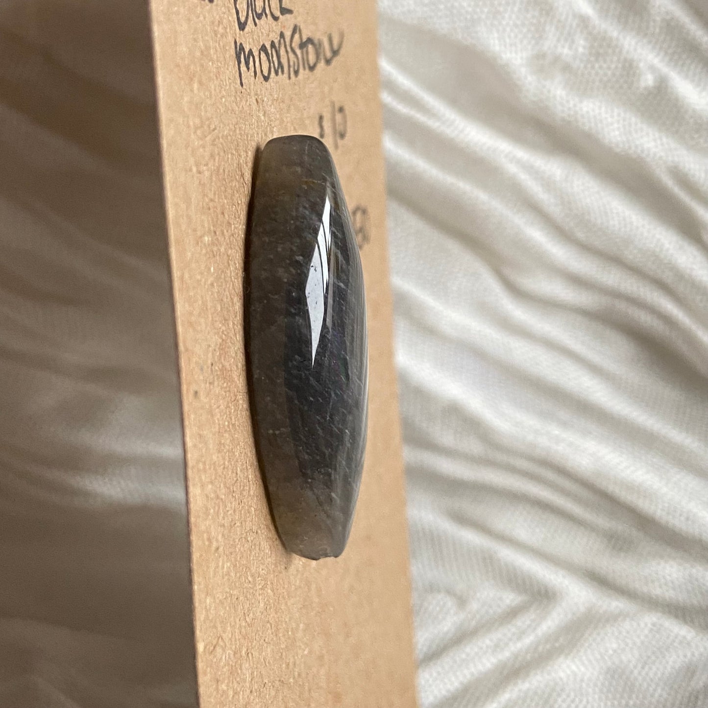 Black Moonstone Cabochon - M050 CE3C8462-A3C0-4620-A920-4C3F4DE4E998 Brandedandwild.com