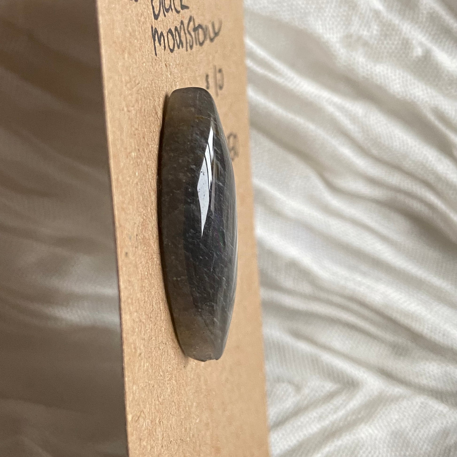 Black Moonstone Cabochon - M050 CE3C8462-A3C0-4620-A920-4C3F4DE4E998 Brandedandwild.com