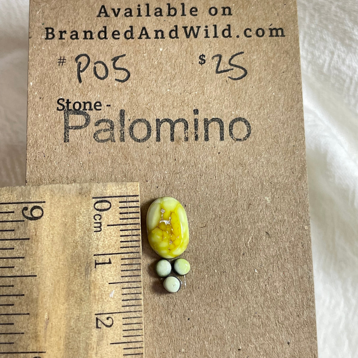 Palomino Cabochon - P05 CE6A032C-F0FA-4D40-A6DA-E8BC5C701964 Brandedandwild.com